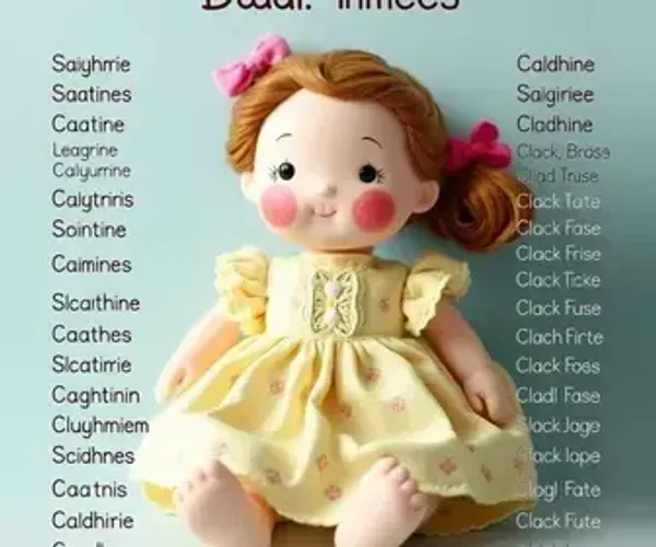 Nomes criativos para bonecas: lista com 100 opções