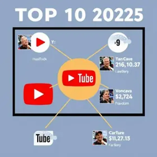 Maiores Canais do Youtube 2025: Top 10